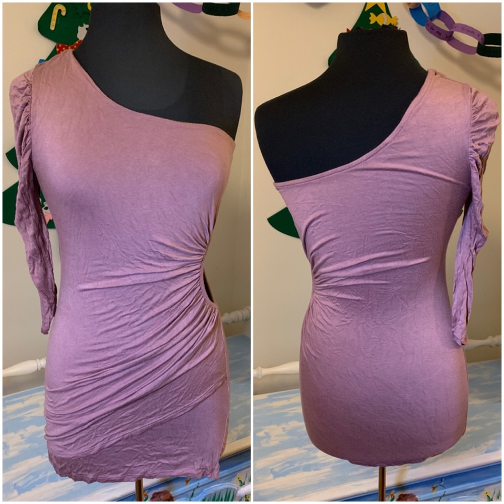 Wet Seal One Shoulder Dress